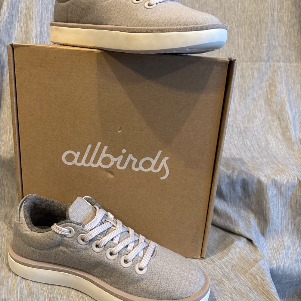 Allbirds Light Gray Wool Sneakers